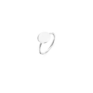 Sterling Silver Personalised Initial Ring
