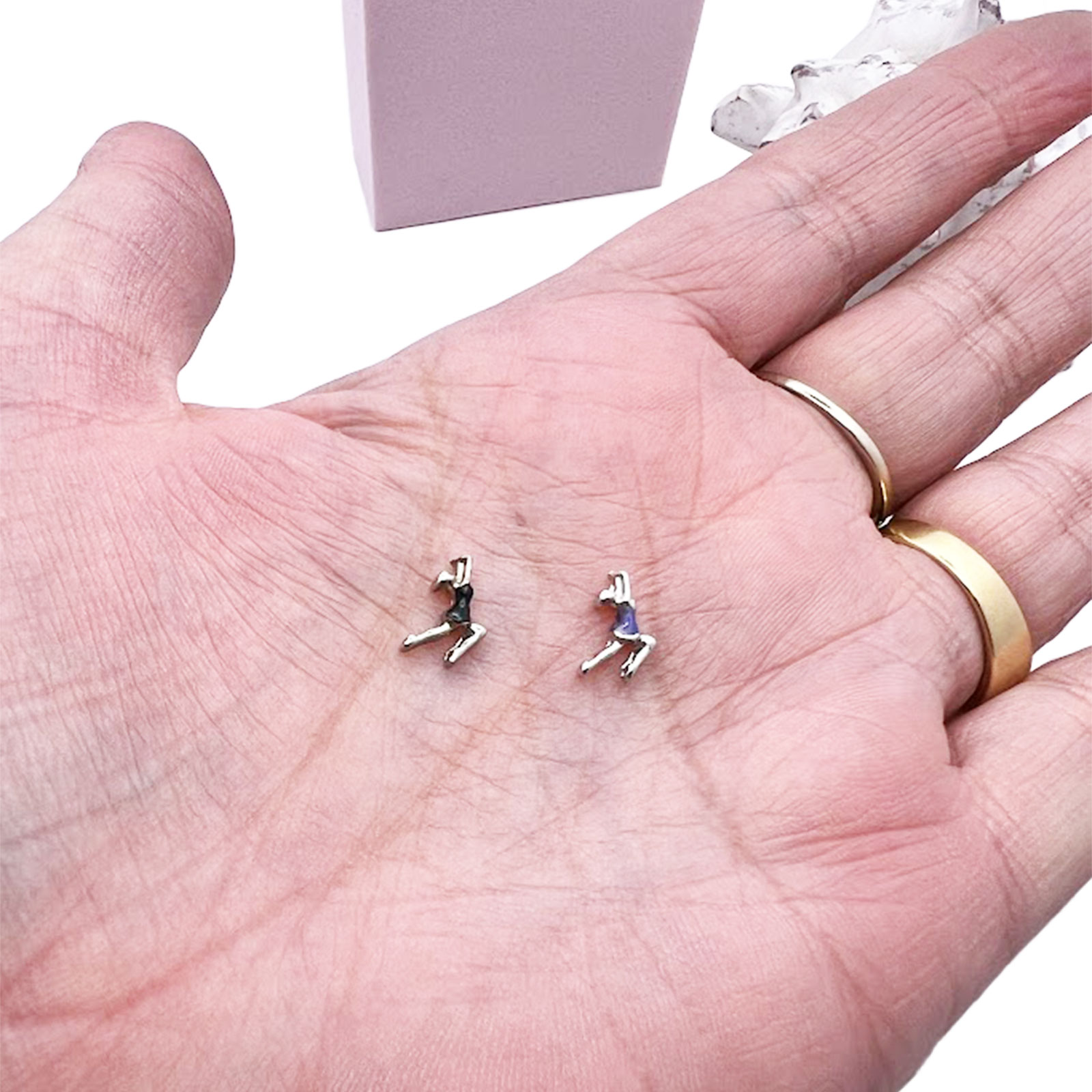 Gymnastics Floating Charm