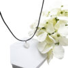 White Heart Pendant Necklace 2 White Heart Pendant Necklace