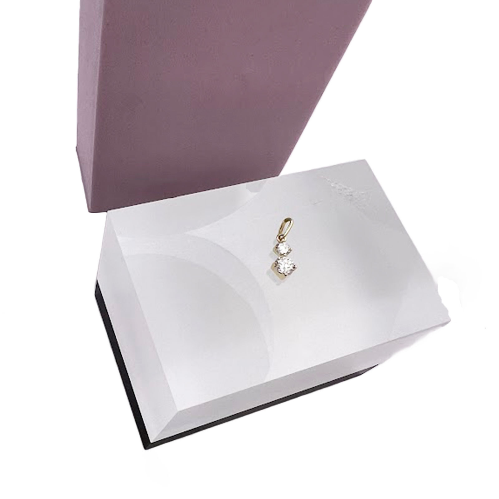 9ct Diamond Drop Pendant
