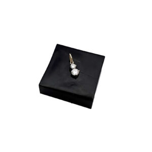 9ct Diamond Drop Pendant