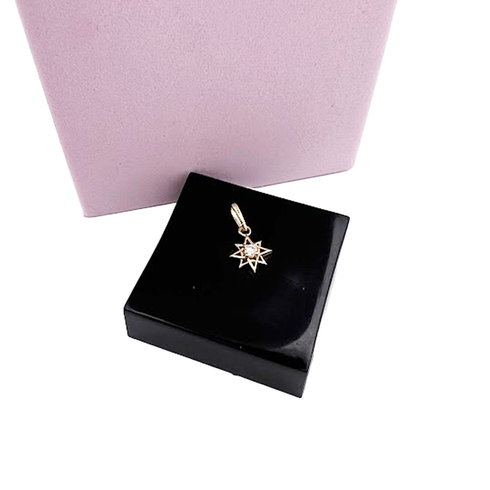 9ct Diamond Star Pendant