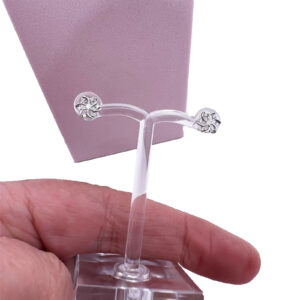 9ct Snowflake Earrings