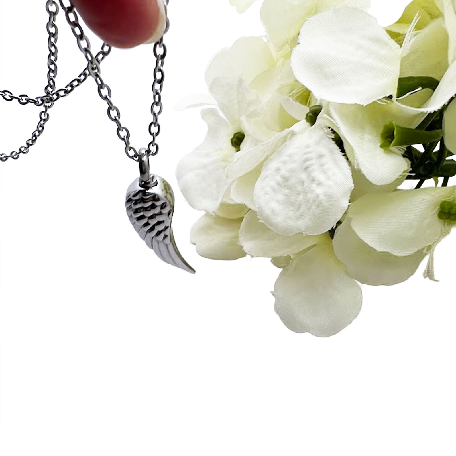 Angel Wing Cremation-Necklace