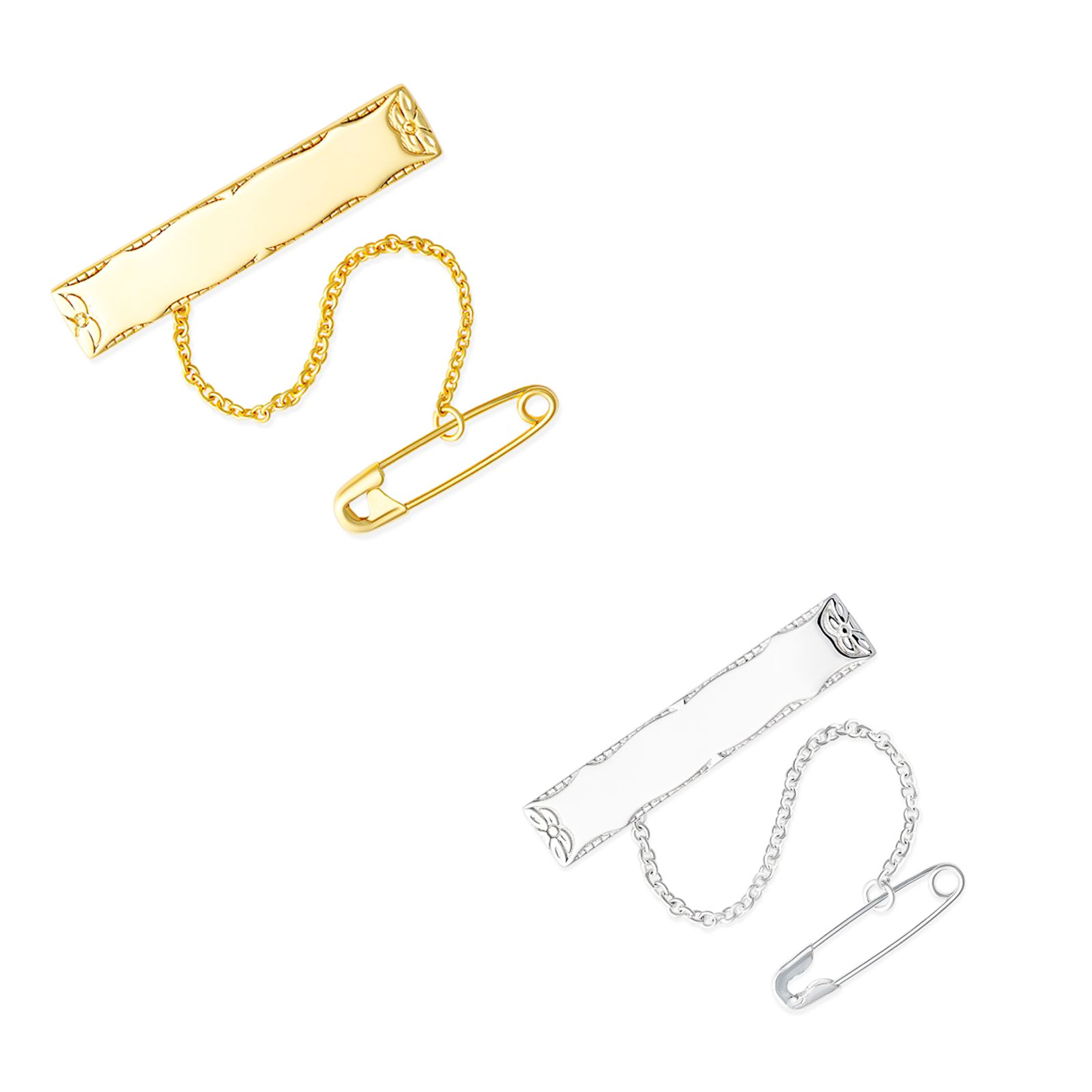 Baby Rectangular Brooch