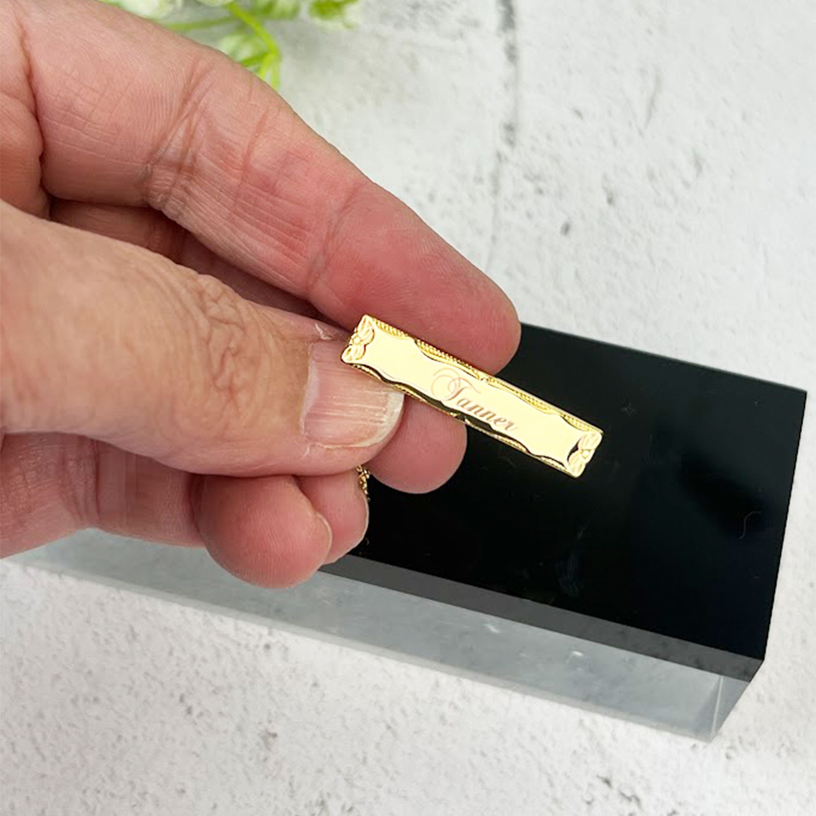 Baby Rectangular Brooch