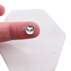 Cappuccino Cup Floating Charm