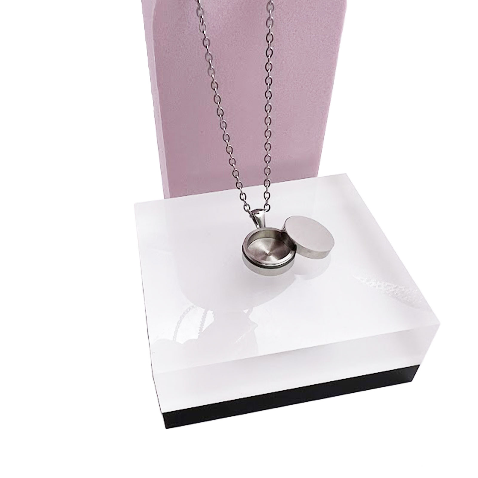Fur Hair Urn Necklace