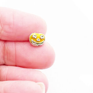 Halloween Pumpkin Floating Charm