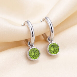 Huggie Birthstone Earrings