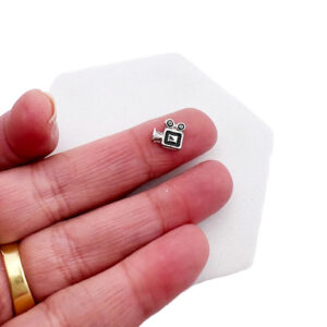 Movie Camera Floating Charm