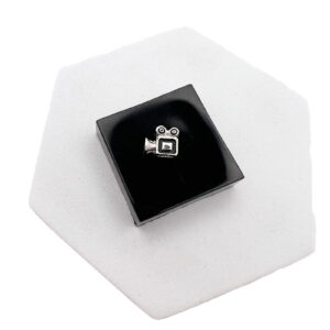 Movie Camera Floating Charm
