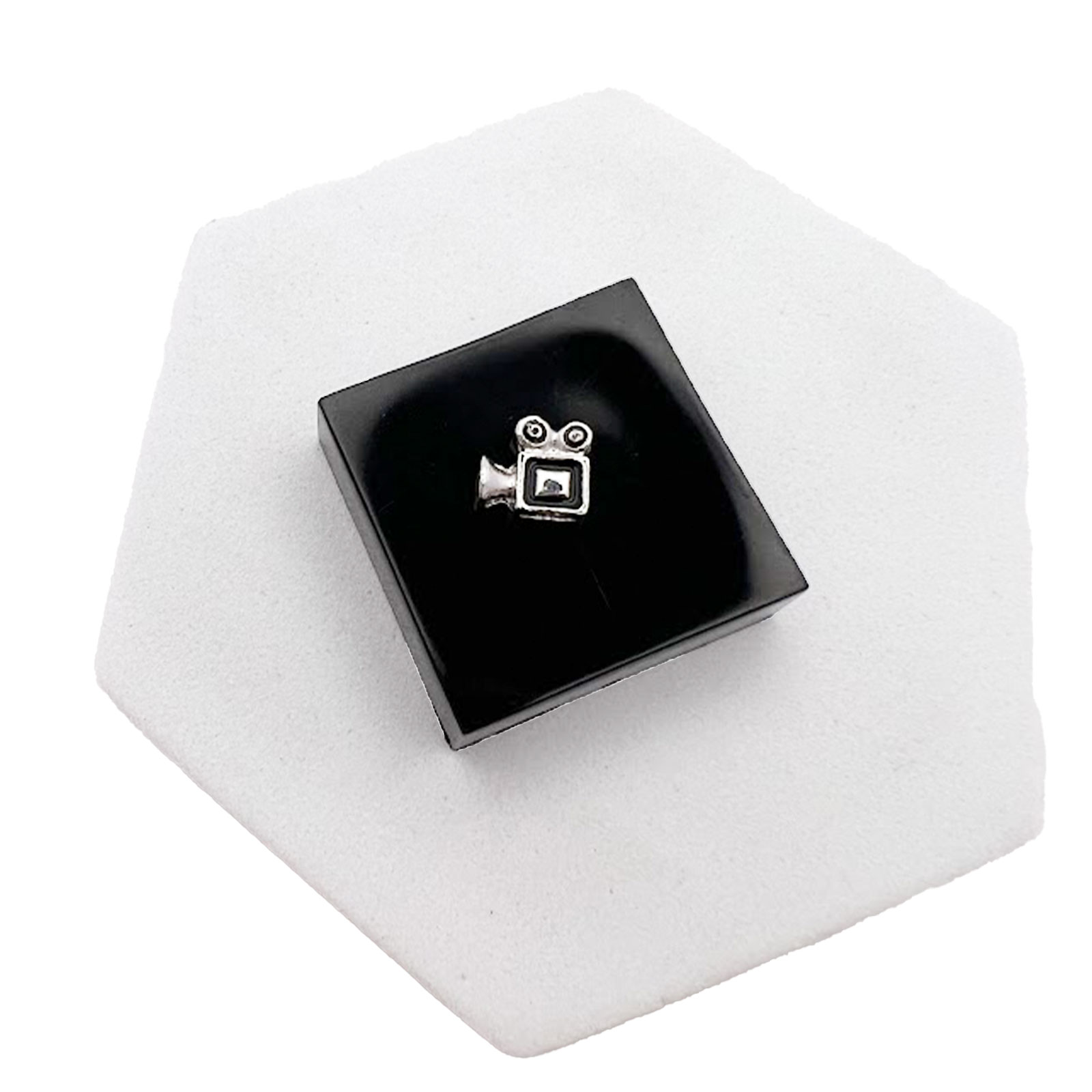 Movie Camera Floating Charm