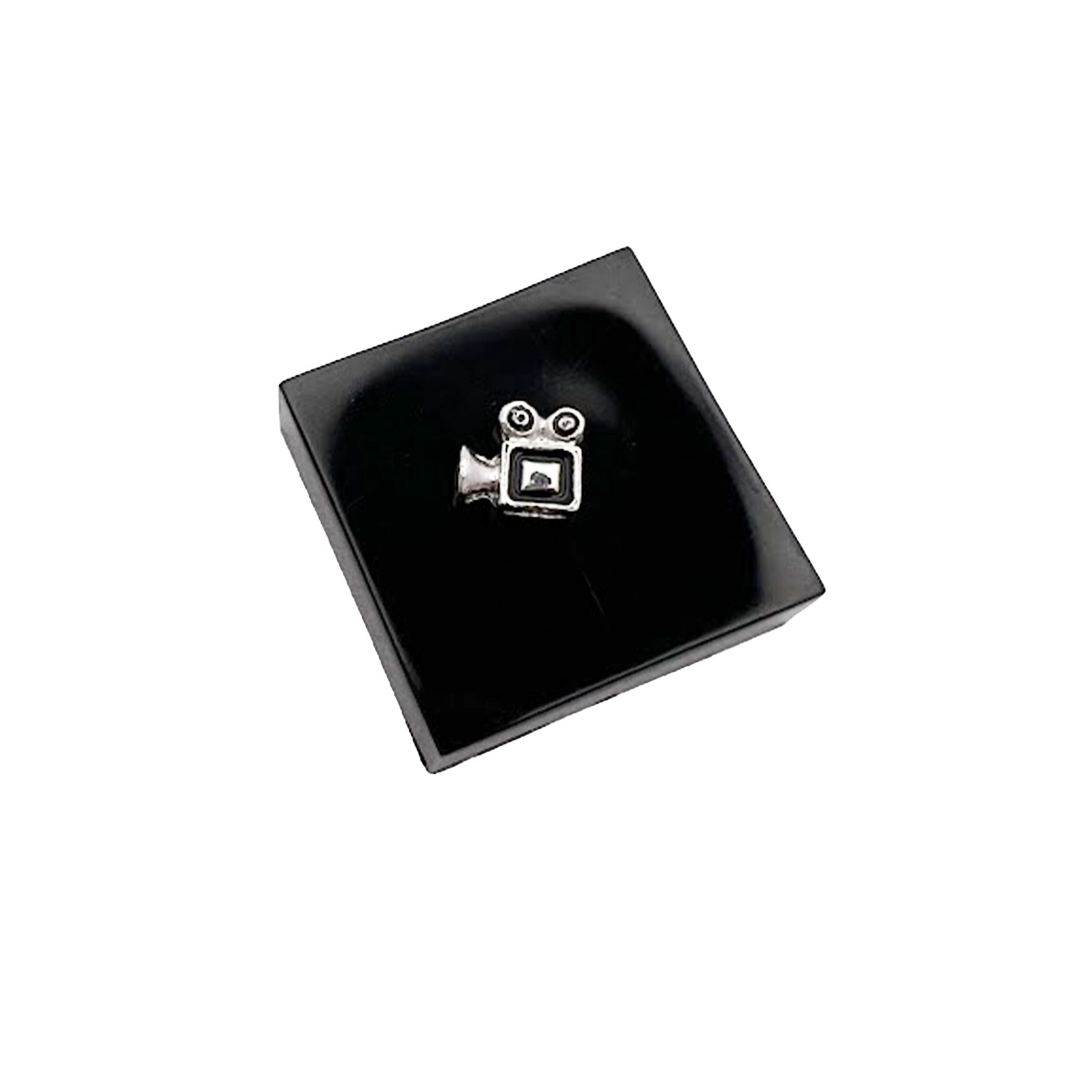 Movie Camera Floating Charm