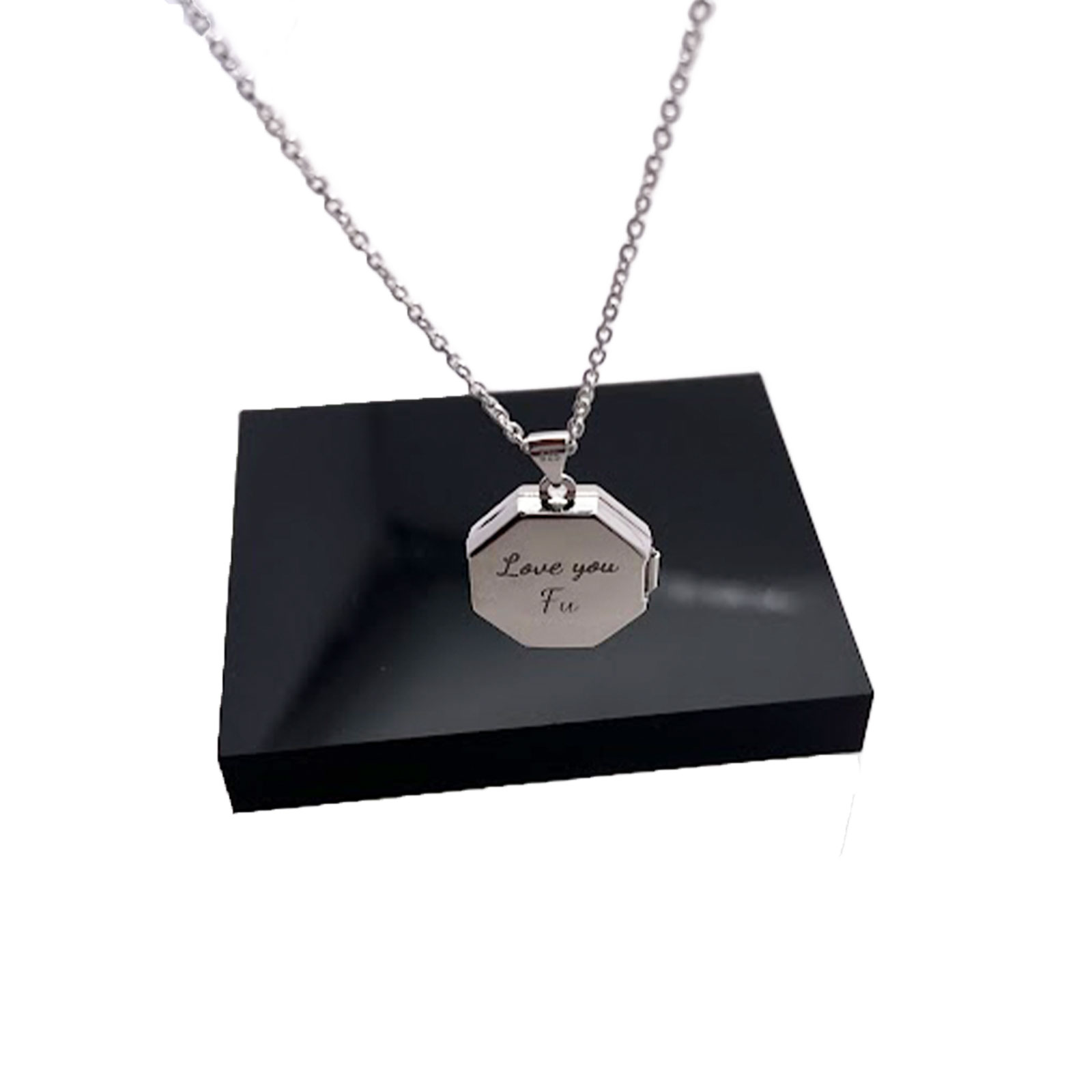 Octagonal Photo Locket