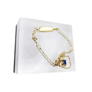 Personalised Figaro Bluebird Bracelet