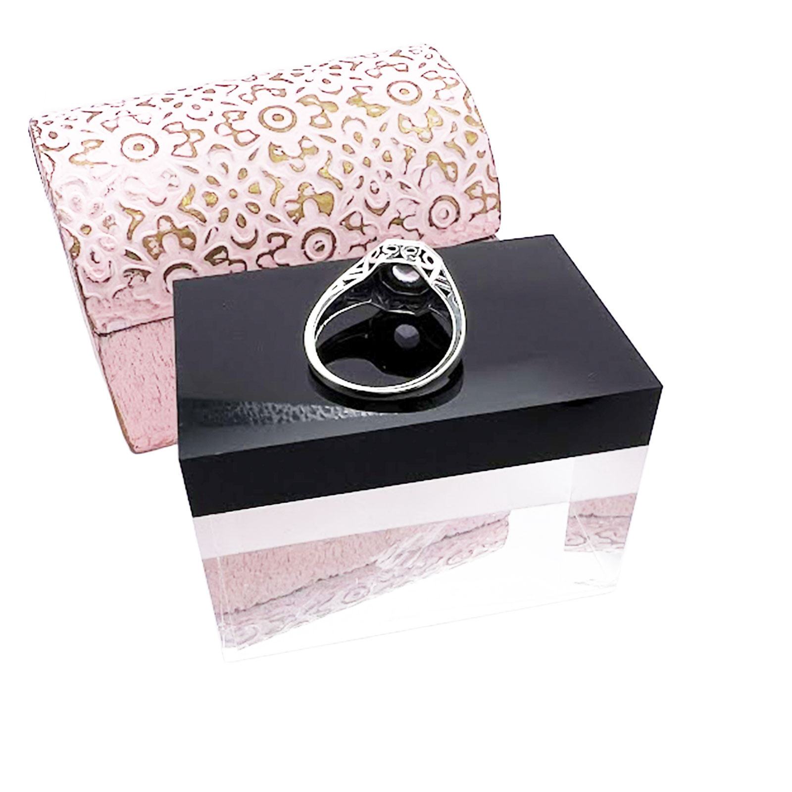 Sterling Silver CZ Ring-Alexandrite-8
