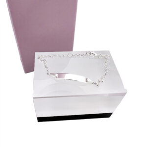 Sterling Silver ID Bracelet