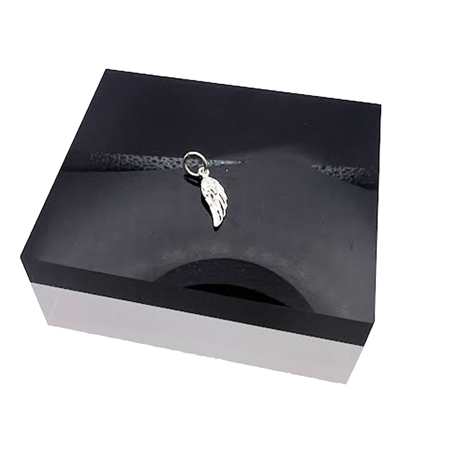 Sterling Silver Angel Wing Charm